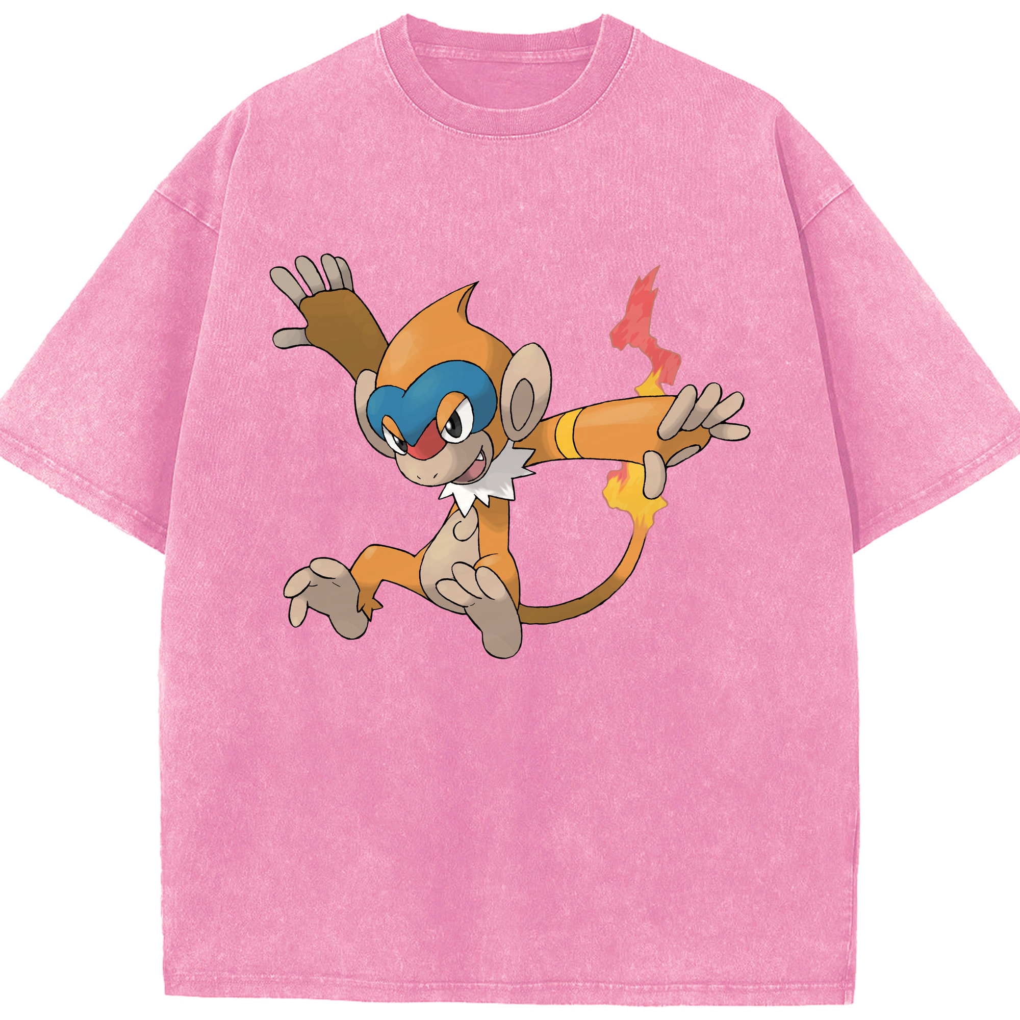 （画像用） ポケットモンスター Pokémon 綿100% ヴィンテージ風 半袖Tシャツ（フロントプリント）
